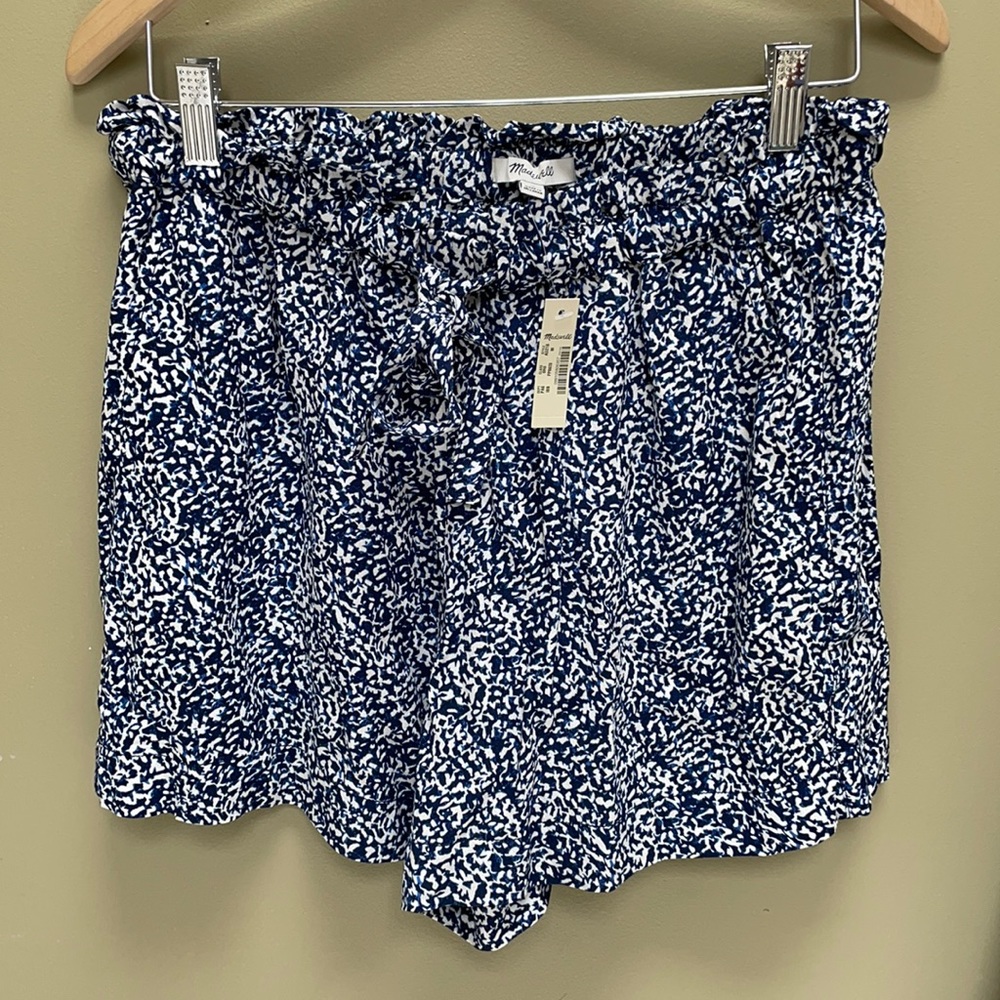 NWT Madewell Tie Shorts